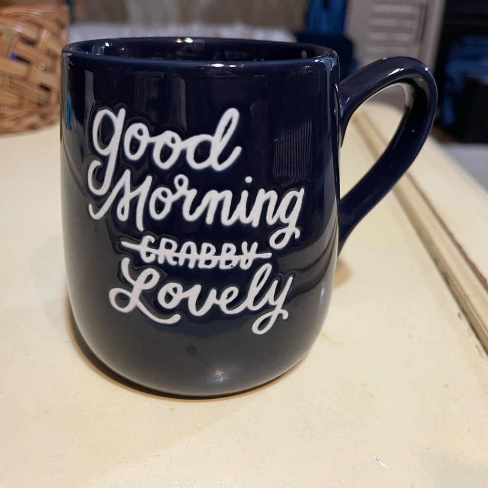 Navy Blue Ceramic Mug